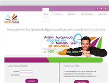 Tablet Screenshot of factorocio.es